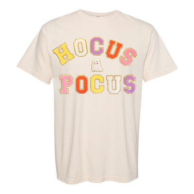 Hocus Pocus Letter Patch Comfort Colors T-Shirt - United Monograms
