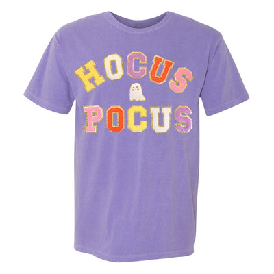 Hocus Pocus Letter Patch Comfort Colors T-Shirt - United Monograms