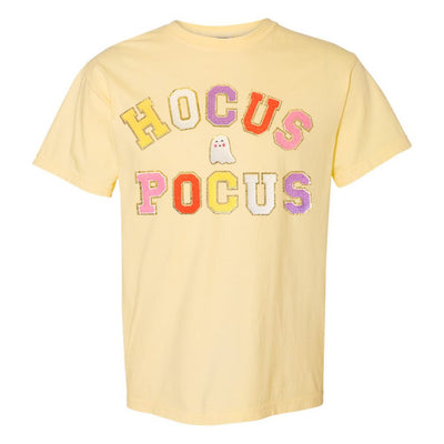 Hocus Pocus Letter Patch Comfort Colors T-Shirt - United Monograms