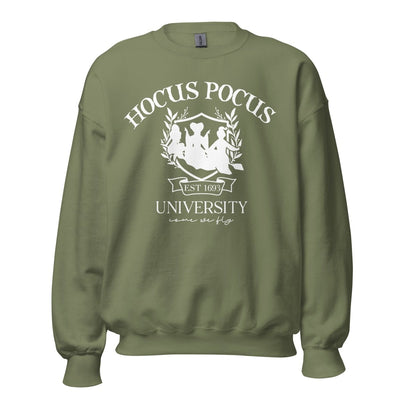 'Hocus Pocus University' Crewneck Sweatshirt - United Monograms