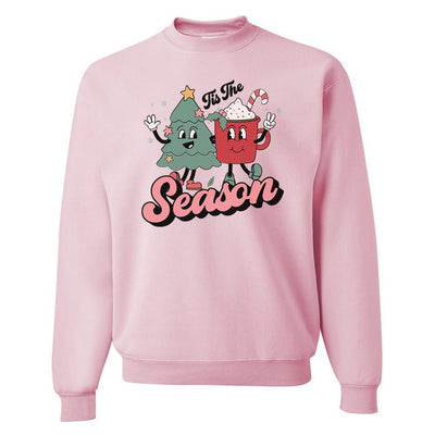 Holiday 'Tis The Season Characters' Crewneck Sweatshirt - United Monograms
