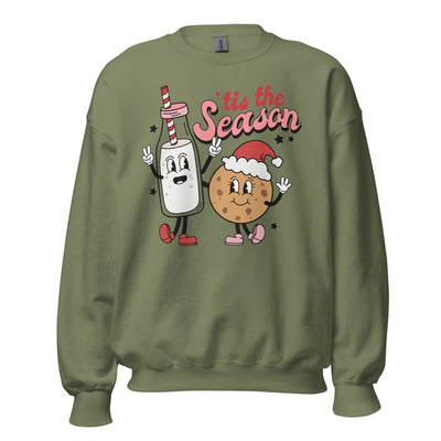 Holiday 'Tis The Season Characters' Crewneck Sweatshirt - United Monograms