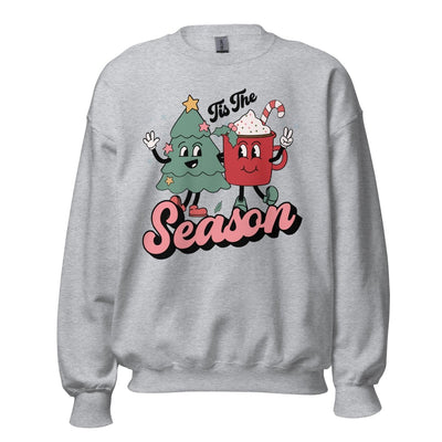 Holiday 'Tis The Season Characters' Crewneck Sweatshirt - United Monograms