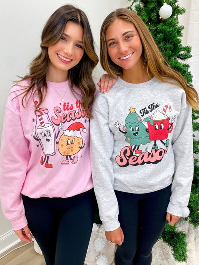 Holiday 'Tis The Season Characters' Crewneck Sweatshirt - United Monograms