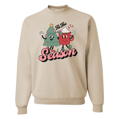 Holiday 'Tis The Season Characters' Crewneck Sweatshirt - United Monograms