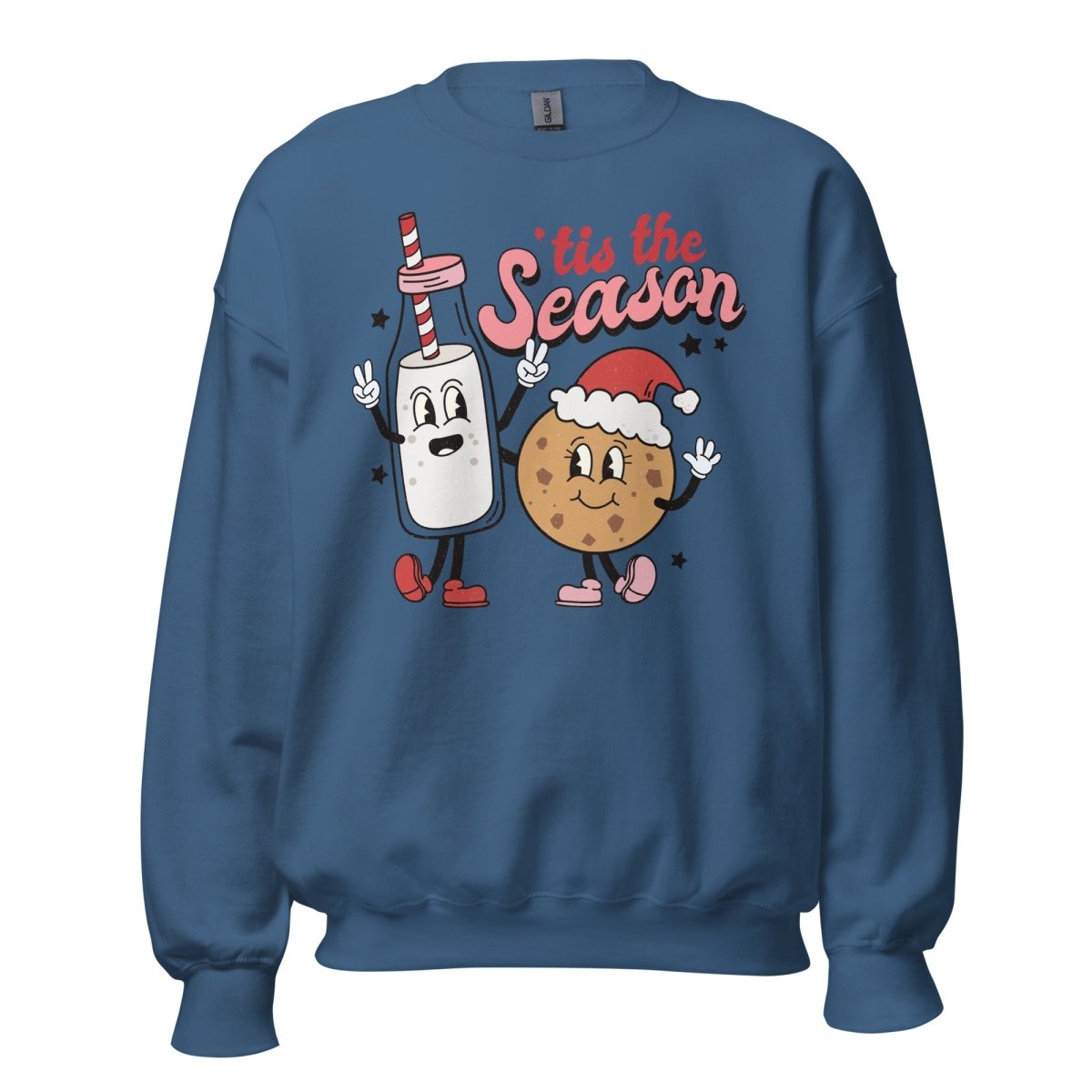 Holiday 'Tis The Season Characters' Crewneck Sweatshirt - United Monograms