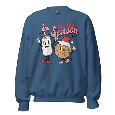 Holiday 'Tis The Season Characters' Crewneck Sweatshirt - United Monograms