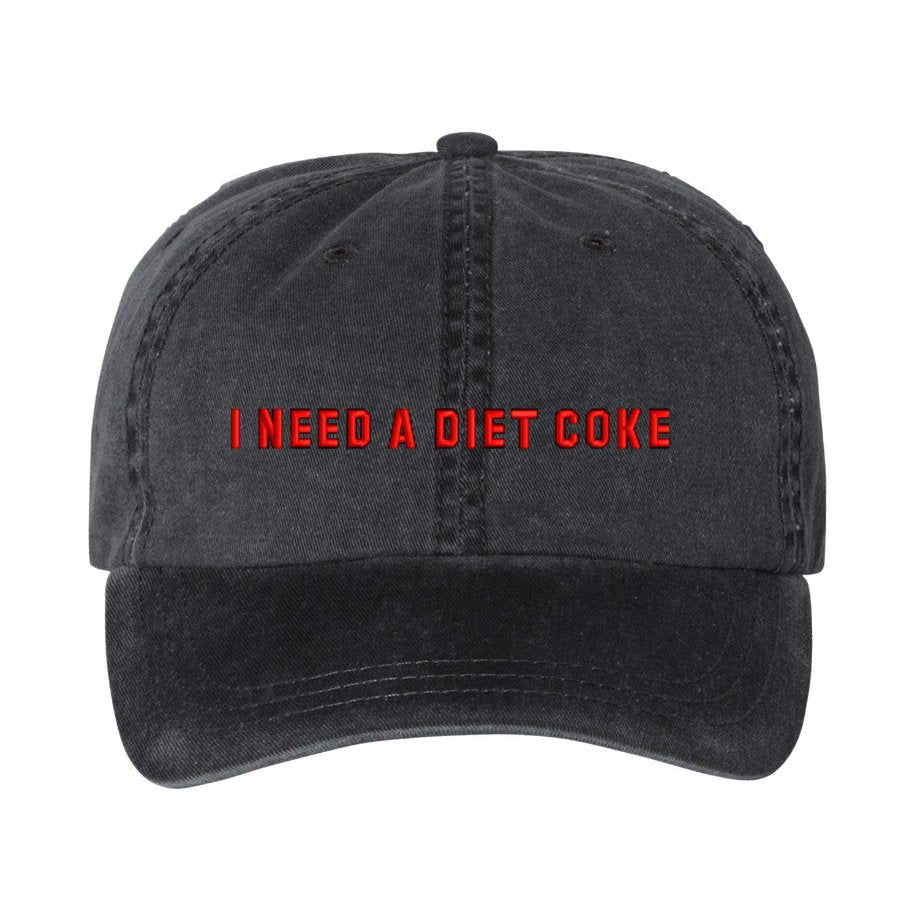 'I Need A Diet Coke' Baseball Hat - United Monograms