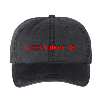 'I Need A Diet Coke' Baseball Hat - United Monograms