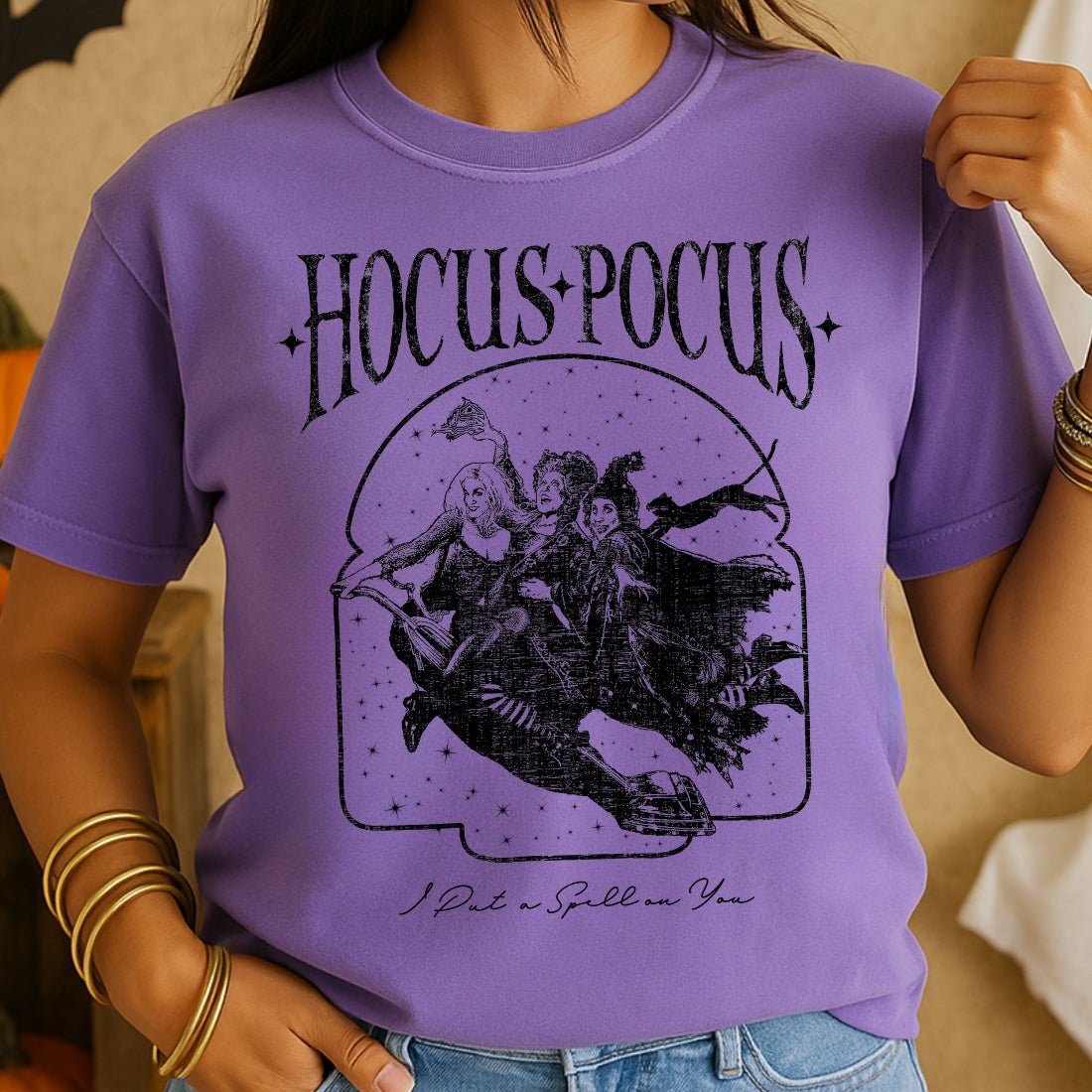'I Put A Spell On You' T-Shirt - United Monograms