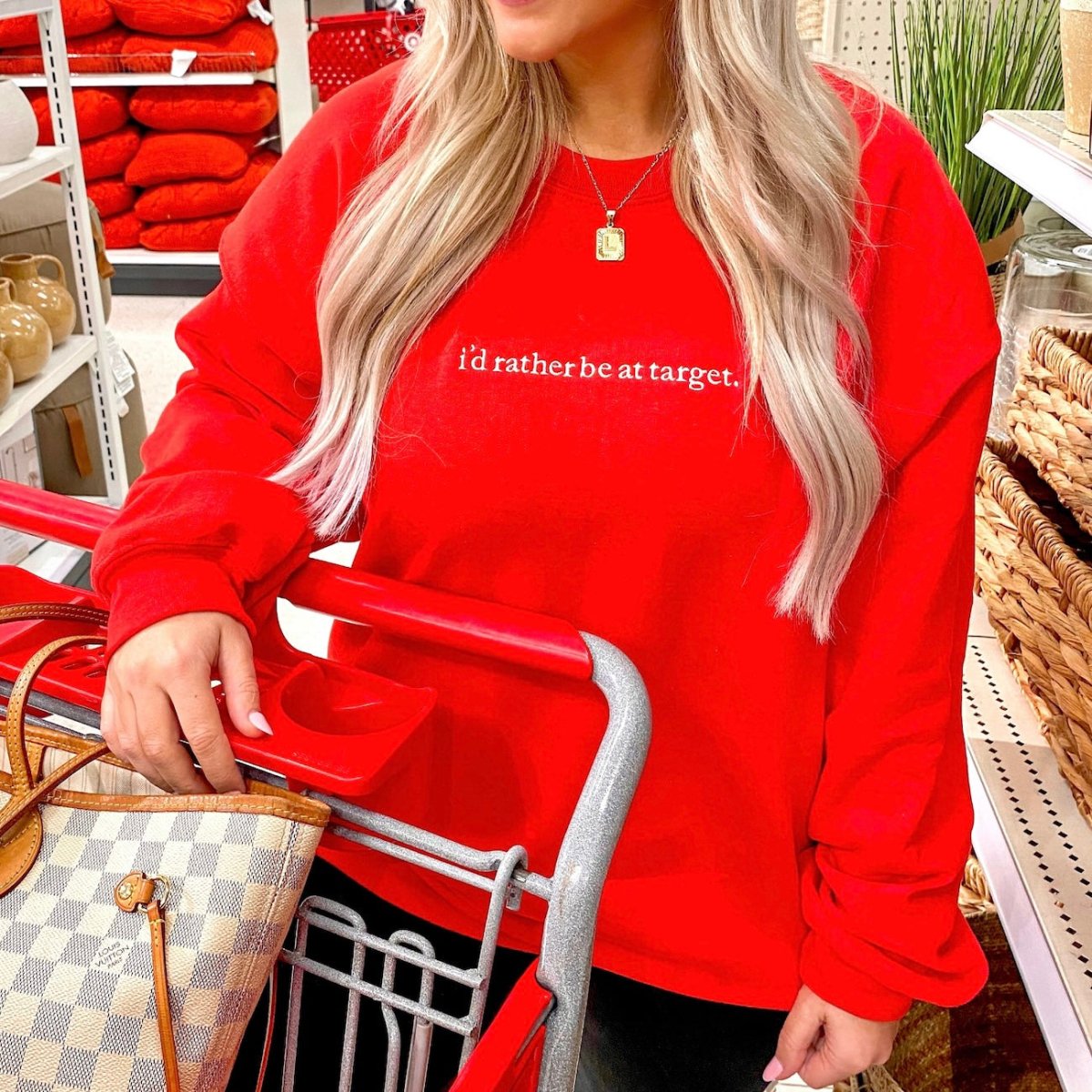 'I'd Rather Be At...' Crewneck Sweatshirt - United Monograms