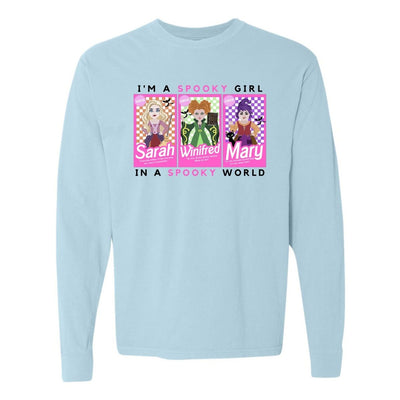 'I'm A Spooky Girl, In A Spooky World' Long Sleeve T-Shirt - United Monograms