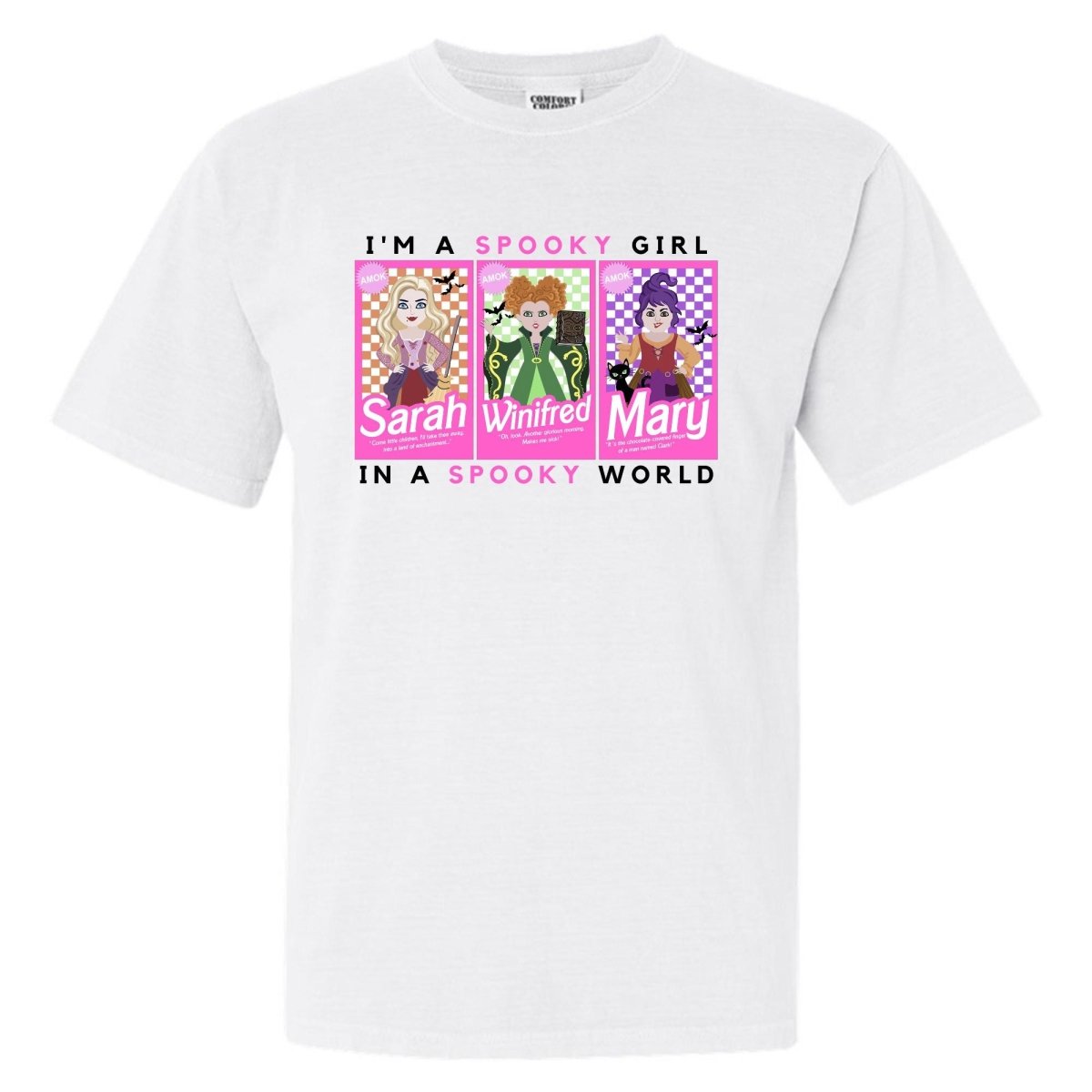 'I'm A Spooky Girl, In A Spooky World' T-Shirt - United Monograms