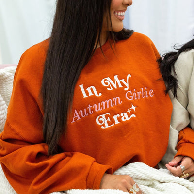 'In My Autum Girlie Era' Crewneck Sweatshirt - United Monograms