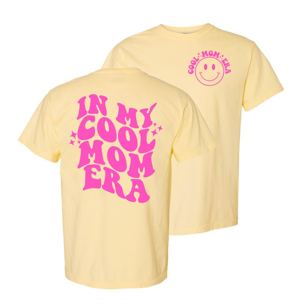 'In My Cool Mom Era' Front & Back T-Shirt - United Monograms