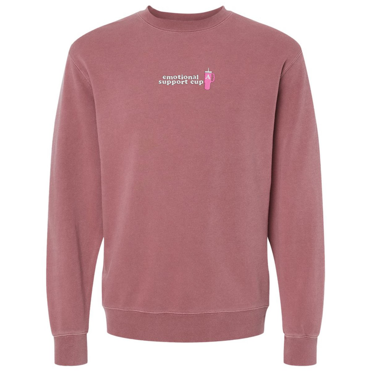 Initial 'Emotional Support Cup' Cozy Crew - United Monograms