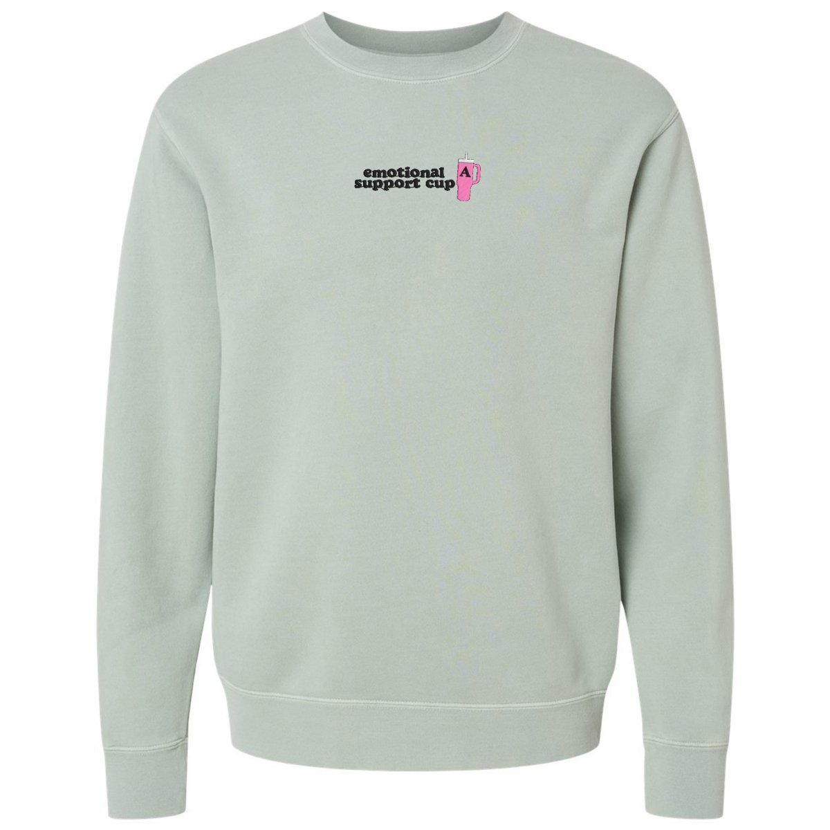 Initial 'Emotional Support Cup' Cozy Crew - United Monograms