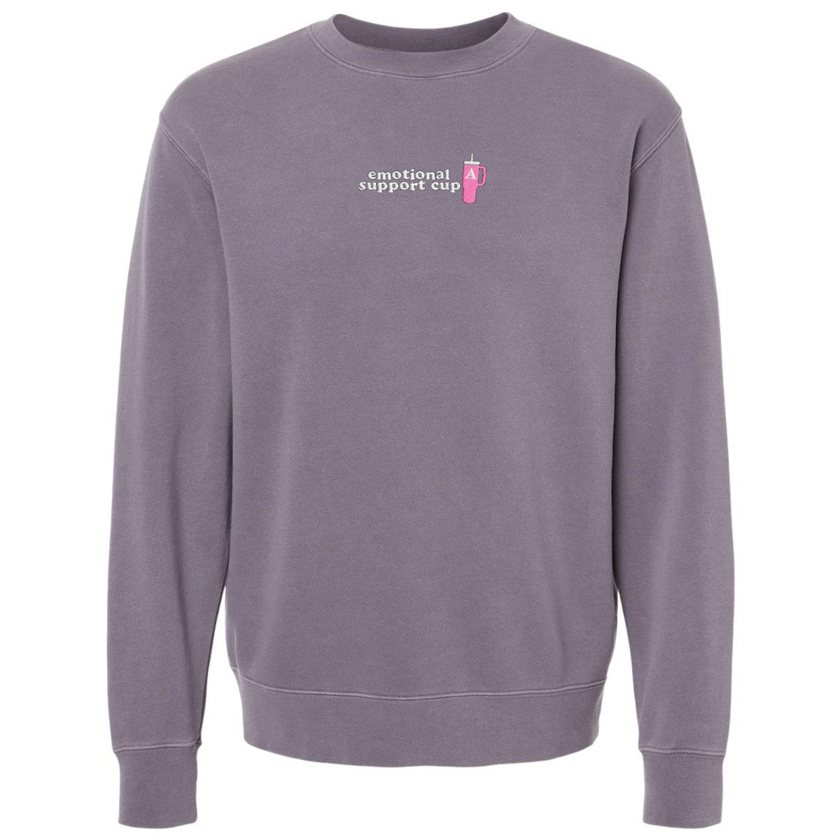 Initial 'Emotional Support Cup' Cozy Crew - United Monograms