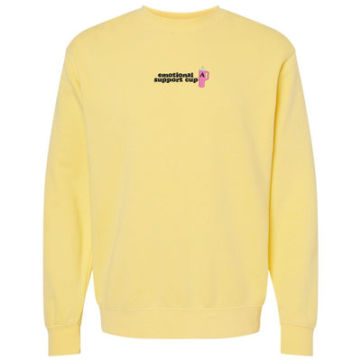 Initial 'Emotional Support Cup' Cozy Crew - United Monograms