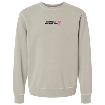 Initial 'Emotional Support Cup' Cozy Crew - United Monograms