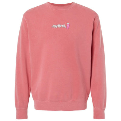 Initial 'Emotional Support Cup' Cozy Crew - United Monograms