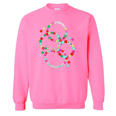 Initialed 'Friendship Bracelets' Crewneck Sweatshirt - United Monograms