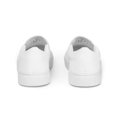 Initialed Leopard Women’s Slip-On Canvas Shoes - United Monograms