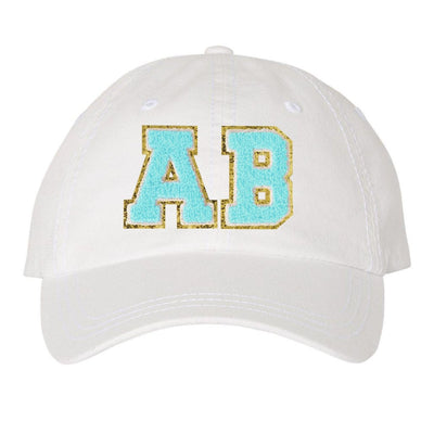 Initialed Letter Patch Baseball Hat - United Monograms