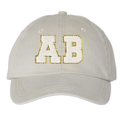 Initialed Letter Patch Baseball Hat - United Monograms