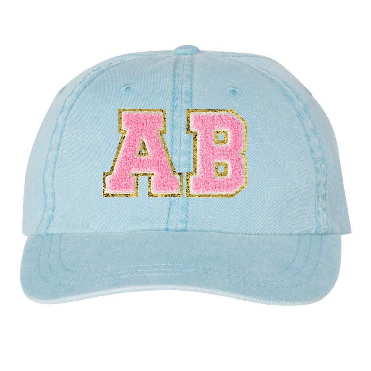 Initialed Letter Patch Baseball Hat - United Monograms