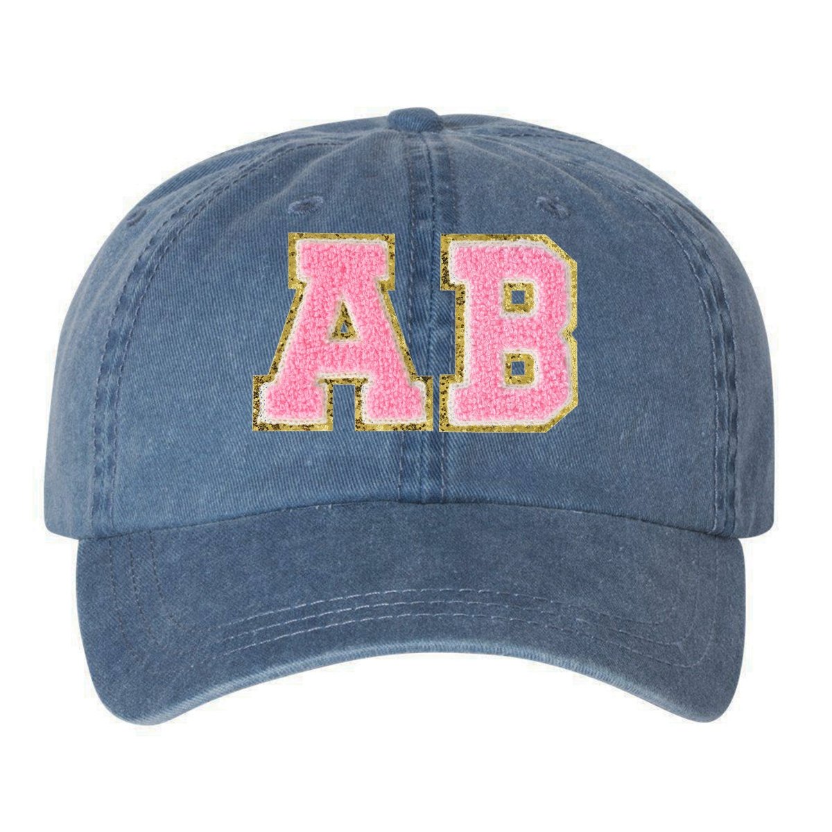 Initialed Letter Patch Baseball Hat - United Monograms
