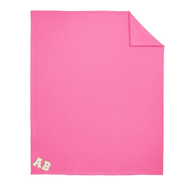 Initialed Letter Patch Blanket - United Monograms