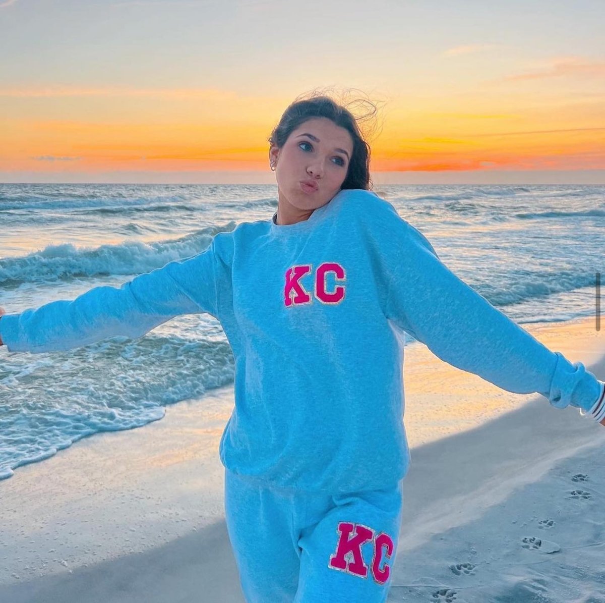 Initialed Letter Patch Sweat Set – United Monograms