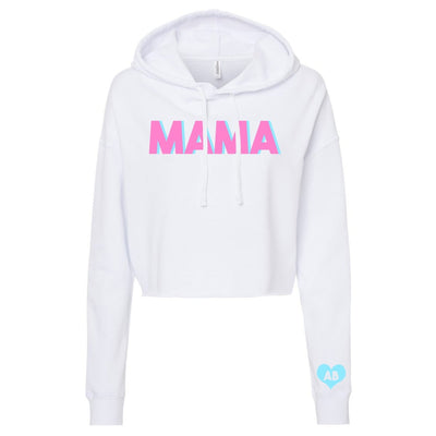 Initialed 'Mama' Cropped Hoodie - United Monograms