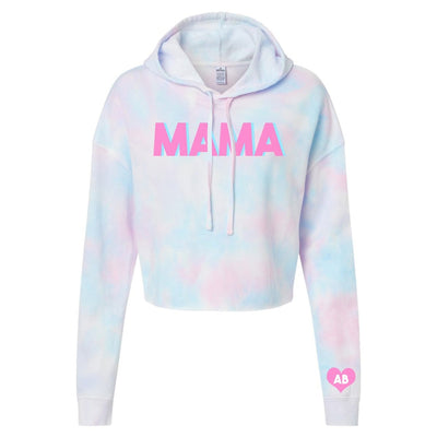 Initialed 'Mama' Cropped Hoodie - United Monograms