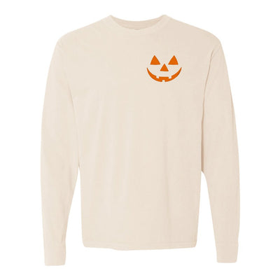 Jack-O'-Lantern Comfort Colors Long Sleeve T-Shirt - United Monograms