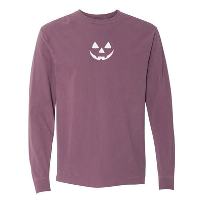 Jack-O'-Lantern Comfort Colors Long Sleeve T-Shirt - United Monograms