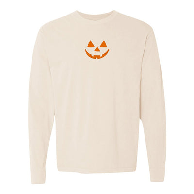 Jack-O'-Lantern Comfort Colors Long Sleeve T-Shirt - United Monograms