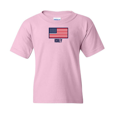 Kids 'American Flag' T-Shirt - United Monograms