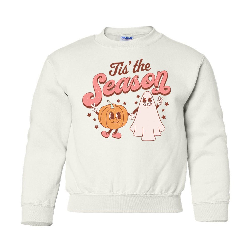 Kids Autumn 'Tis The Season Characters' Crewneck Sweatshirt - United Monograms