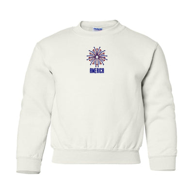Kids 'Firework' Crewneck Sweatshirt - United Monograms