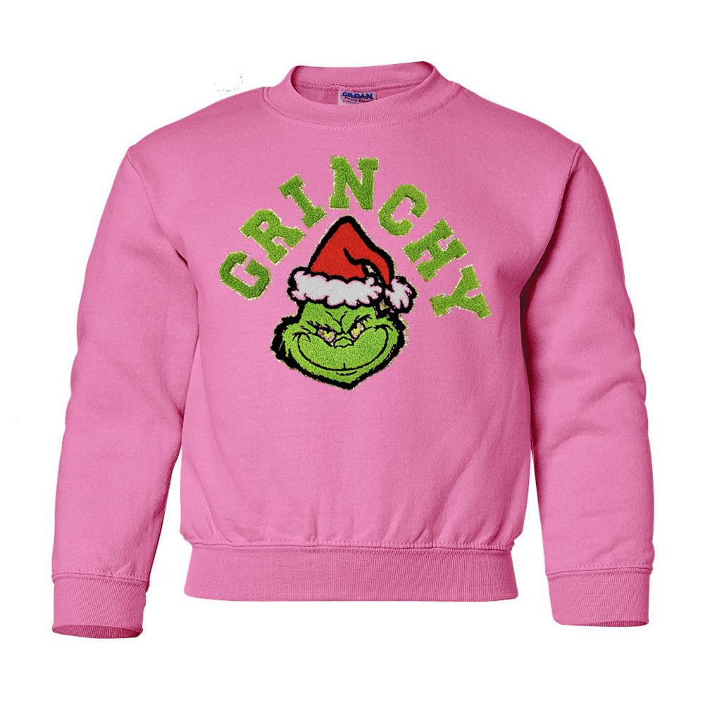Grinchy Patch Sweatshirt Grinchy Patch Sweatshirt