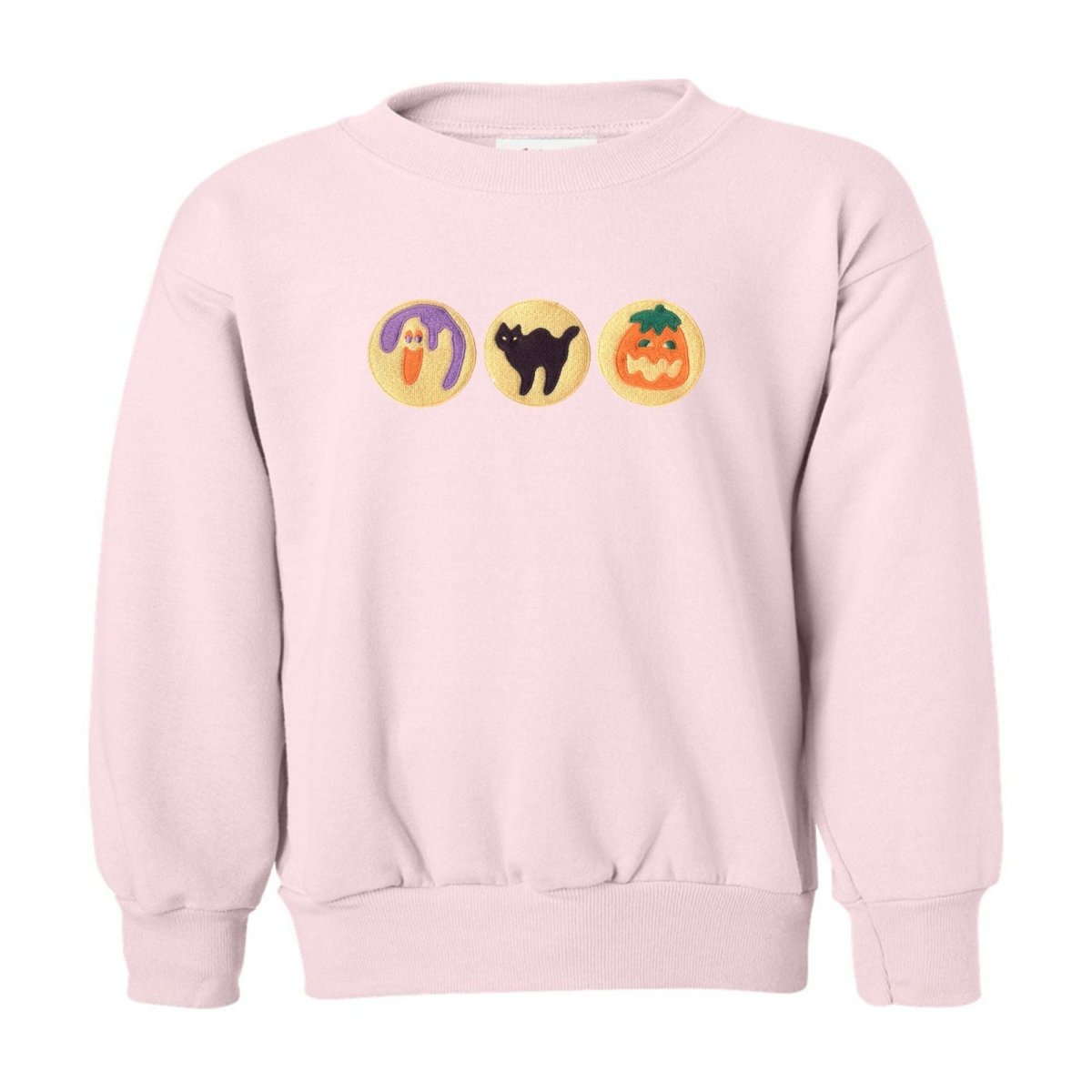 Kids 'Halloween Cookies' Embroidered Crewneck Sweatshirt - United Monograms