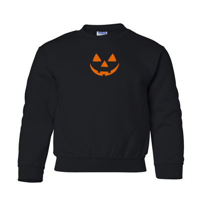 Kids Jack-O'-Lantern Crewneck Sweatshirt - United Monograms