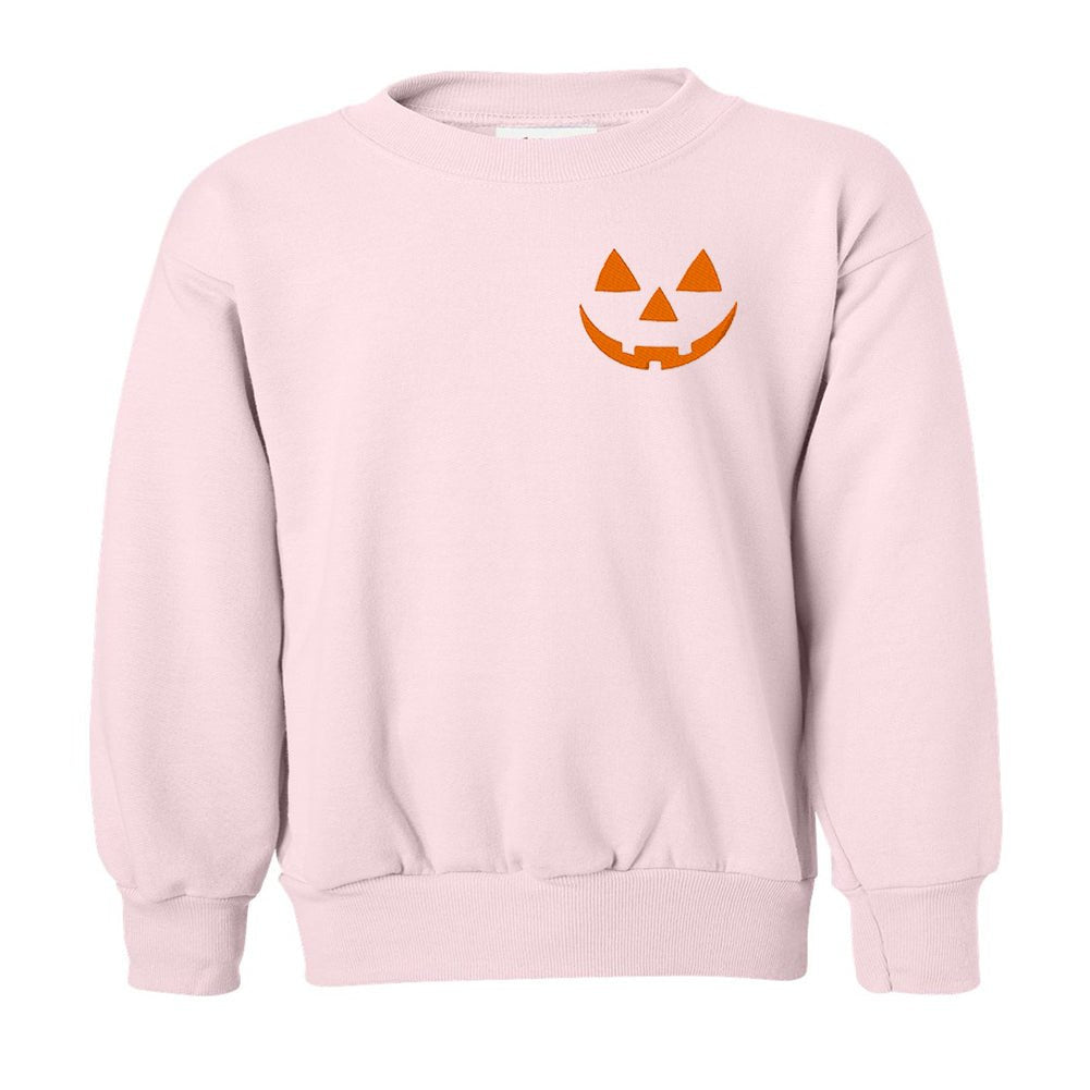 Kids Jack-O'-Lantern Crewneck Sweatshirt - United Monograms