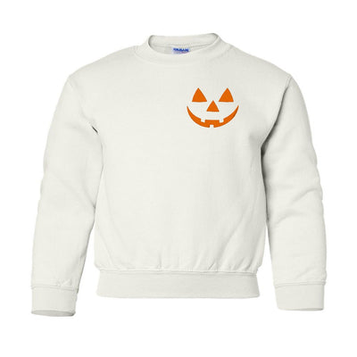 Kids Jack-O'-Lantern Crewneck Sweatshirt - United Monograms