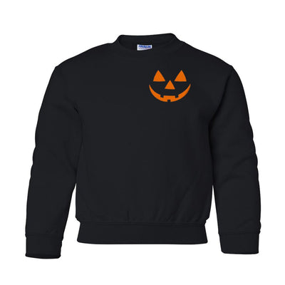 Kids Jack-O'-Lantern Crewneck Sweatshirt - United Monograms