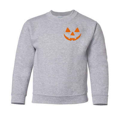 Kids Jack-O'-Lantern Crewneck Sweatshirt - United Monograms