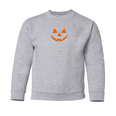 Kids Jack-O'-Lantern Crewneck Sweatshirt - United Monograms