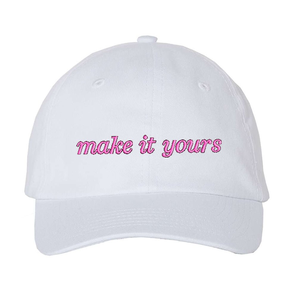 Kids Make It Yours™ Baseball Hat - United Monograms